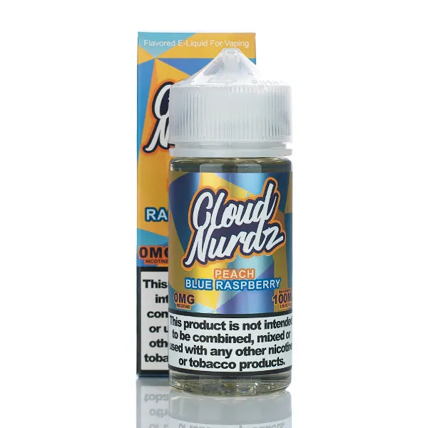 Cloud Nurdz E-Liquid - No Nicotine Vape Juice - 100ml - Black Coral